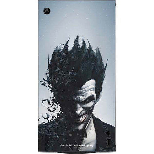 DC Comics Arkham Origins Joker Arkham XBox Series X Digital Edition Console Skin